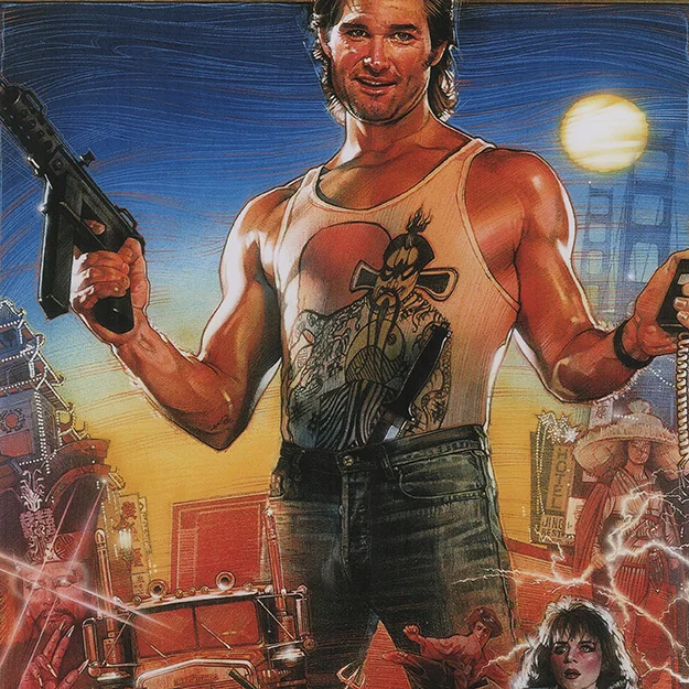 Big Trouble In Little China Signed Reprint Mini Poster Galactic Gallery