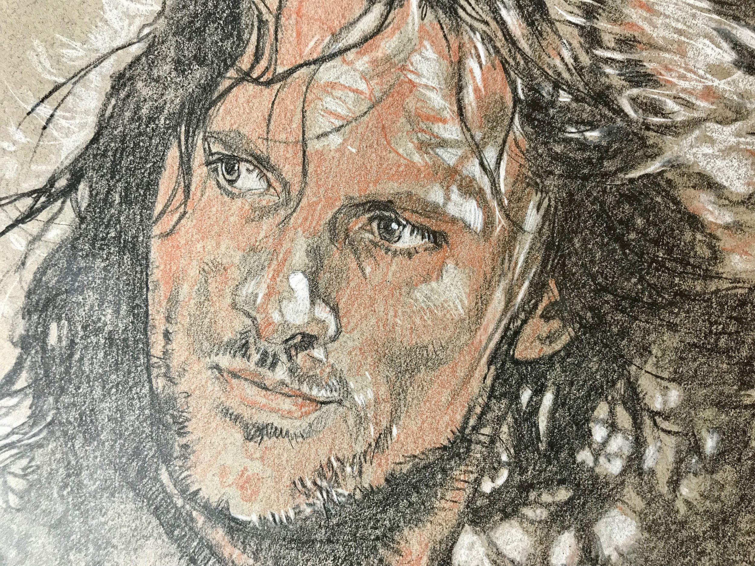 Aragorn  portrait  face study  Finished Artworks  Krita Artists