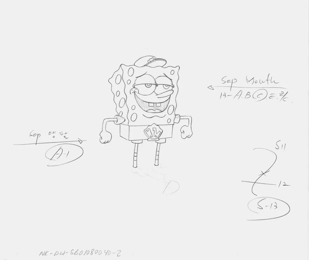 Spongebob Drawing In Pencil Episode