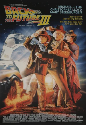 Back To The Future III Bottleneck Screenprint Artist Proofs