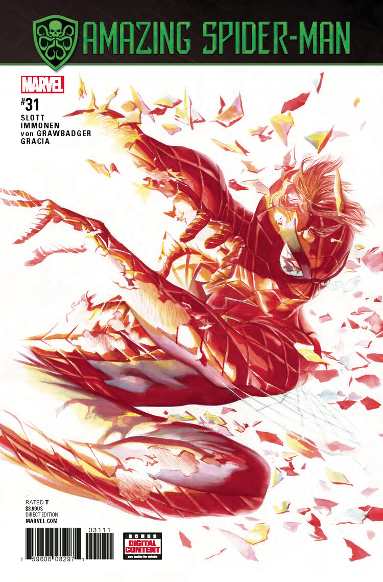 Amazing Spider-Man (2015) # 1 – Alex Ross Art