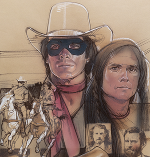 Drew Struzan | Legend of the Lone Ranger | Galactic Gallery