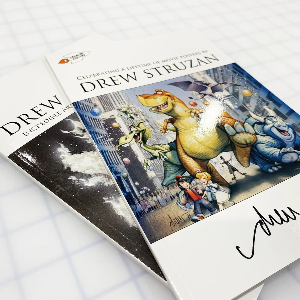 DREW STRUZAN ORIGINAL FULL COLOR ART — GALACTIC GALLERY