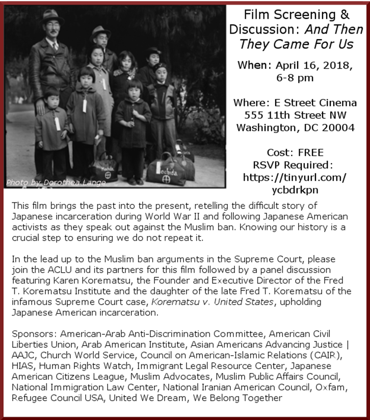 DC_K.Korematsu &Then They Came 4 Us_4.16.18 .png