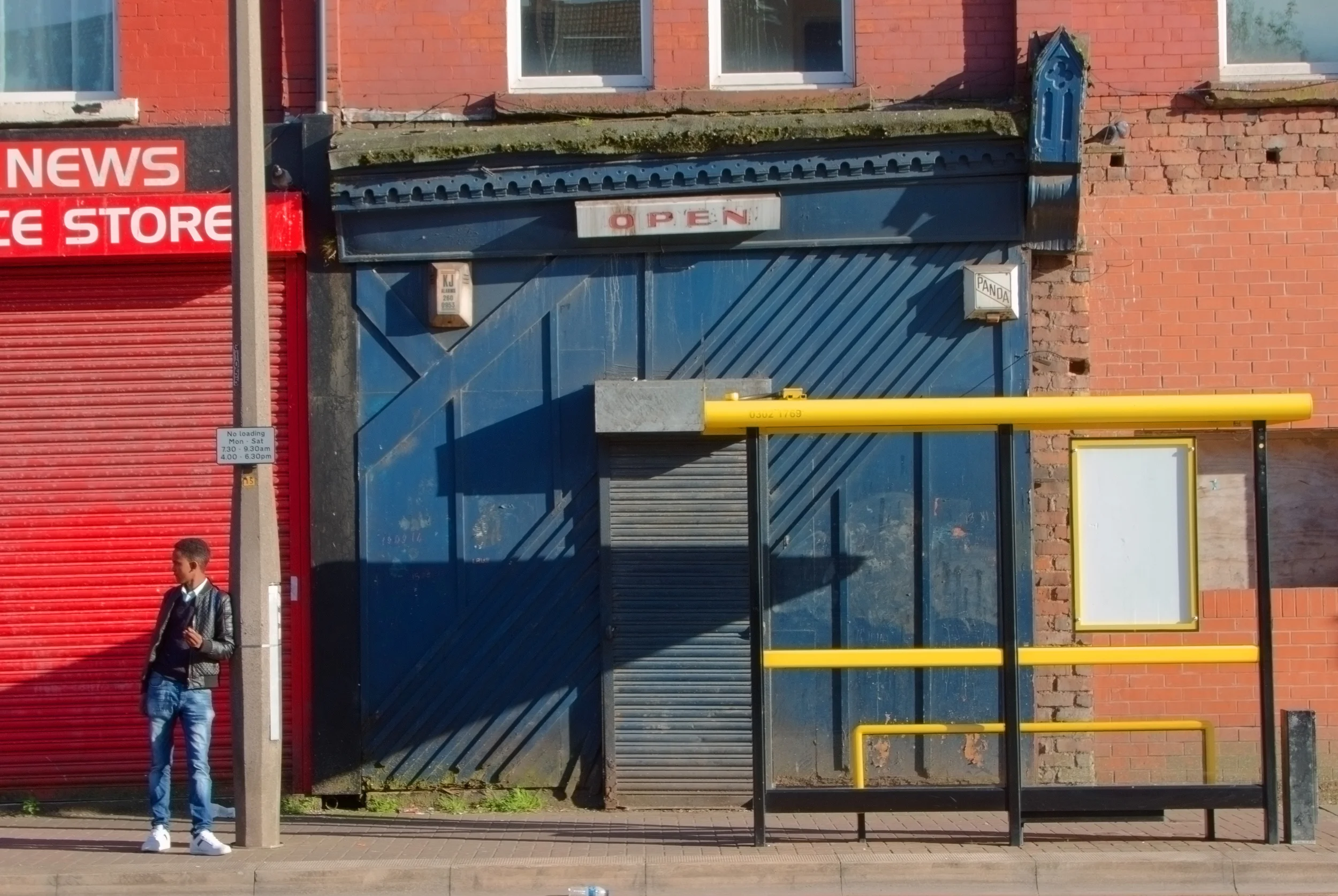 Bus stop, Kensington, Liverpool