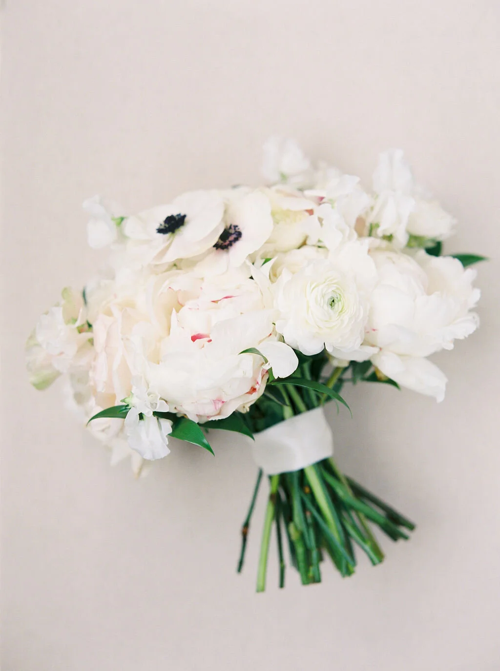 Lush White Bouquet | Lairsey Paper Co. | Semi-Custom Wedding Invitations