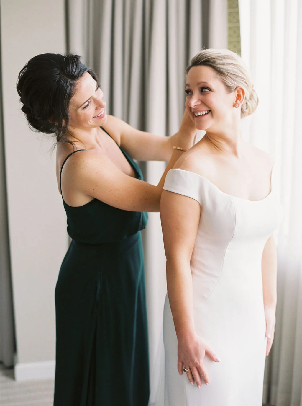 Bride & MOH | Lairsey Paper Co. | Semi-Custom Wedding Invitations