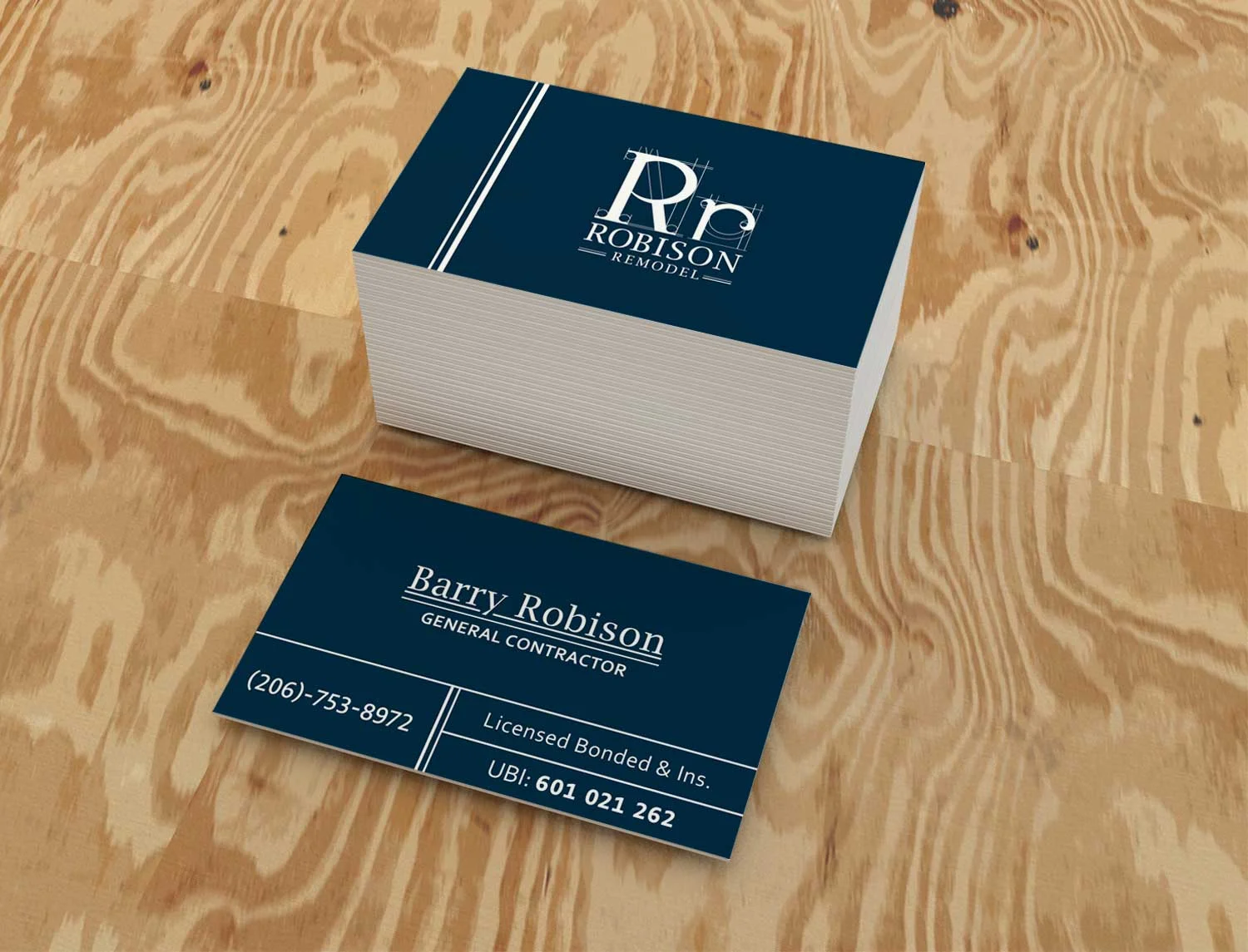 Robison Remodel Business Card
