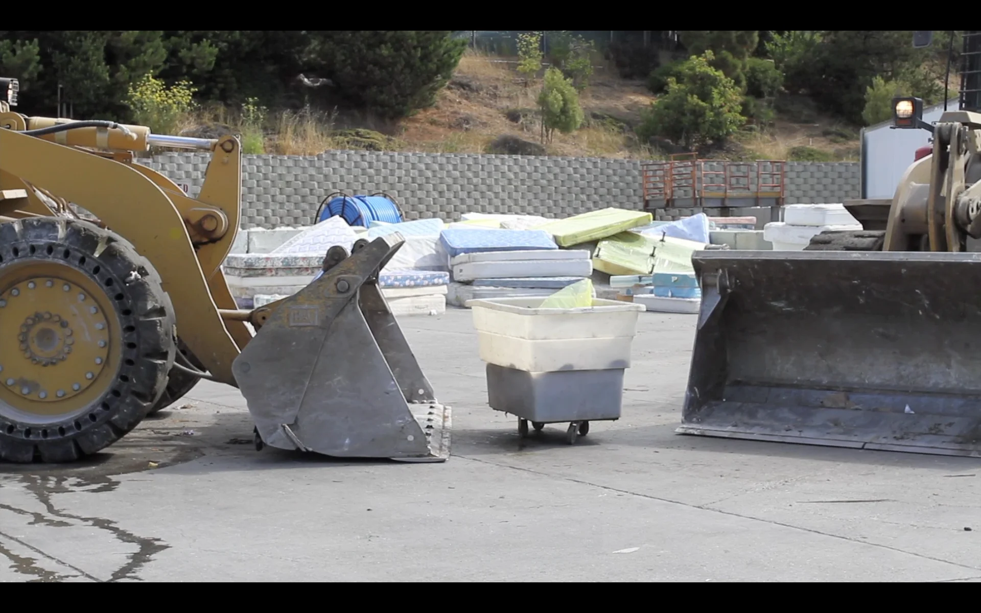 An Impossible Assignment For Front Loaders , 2014, HD video with sound (click here for video)