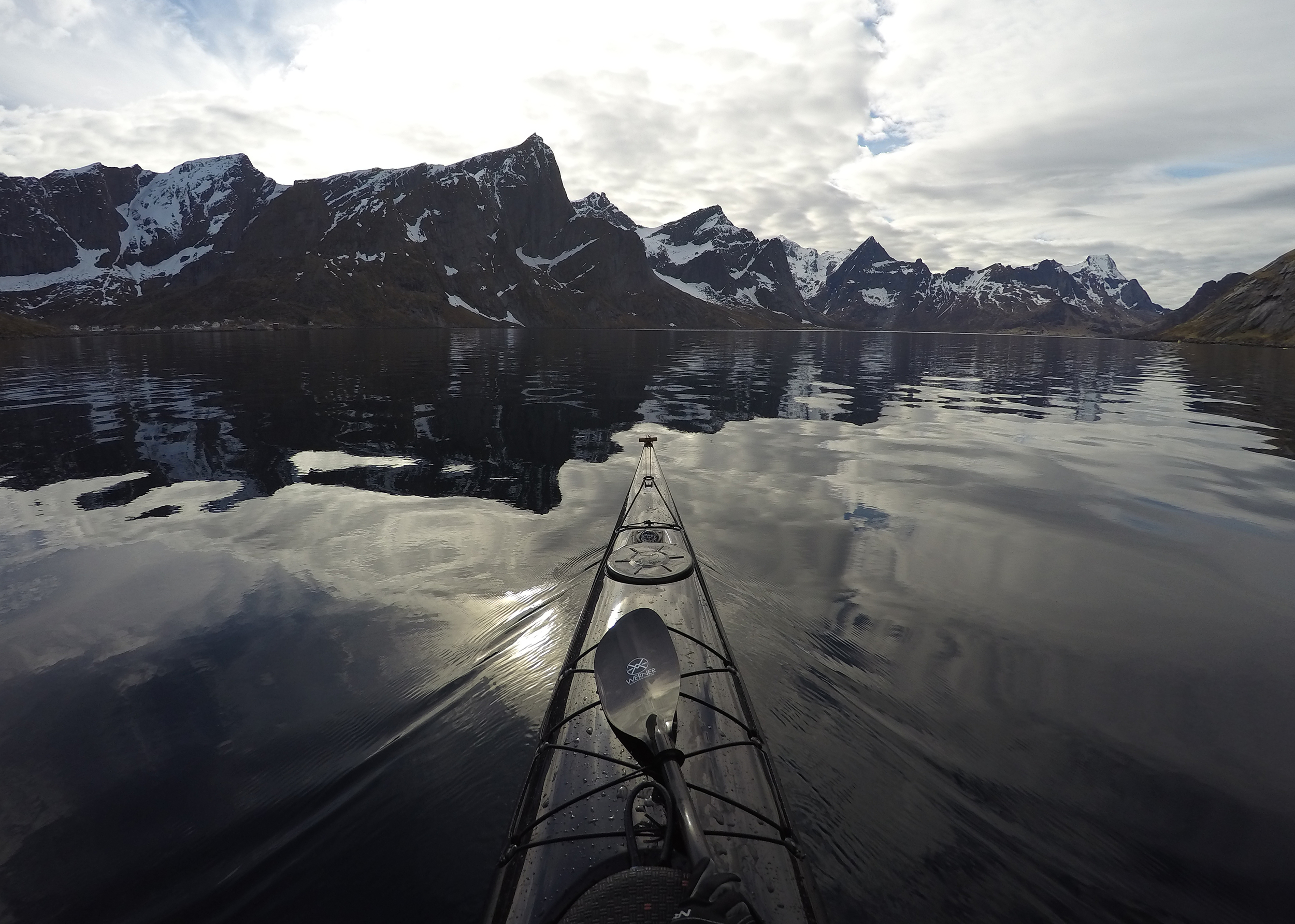 Kjerkfjorden, Lofoten islands, Norway