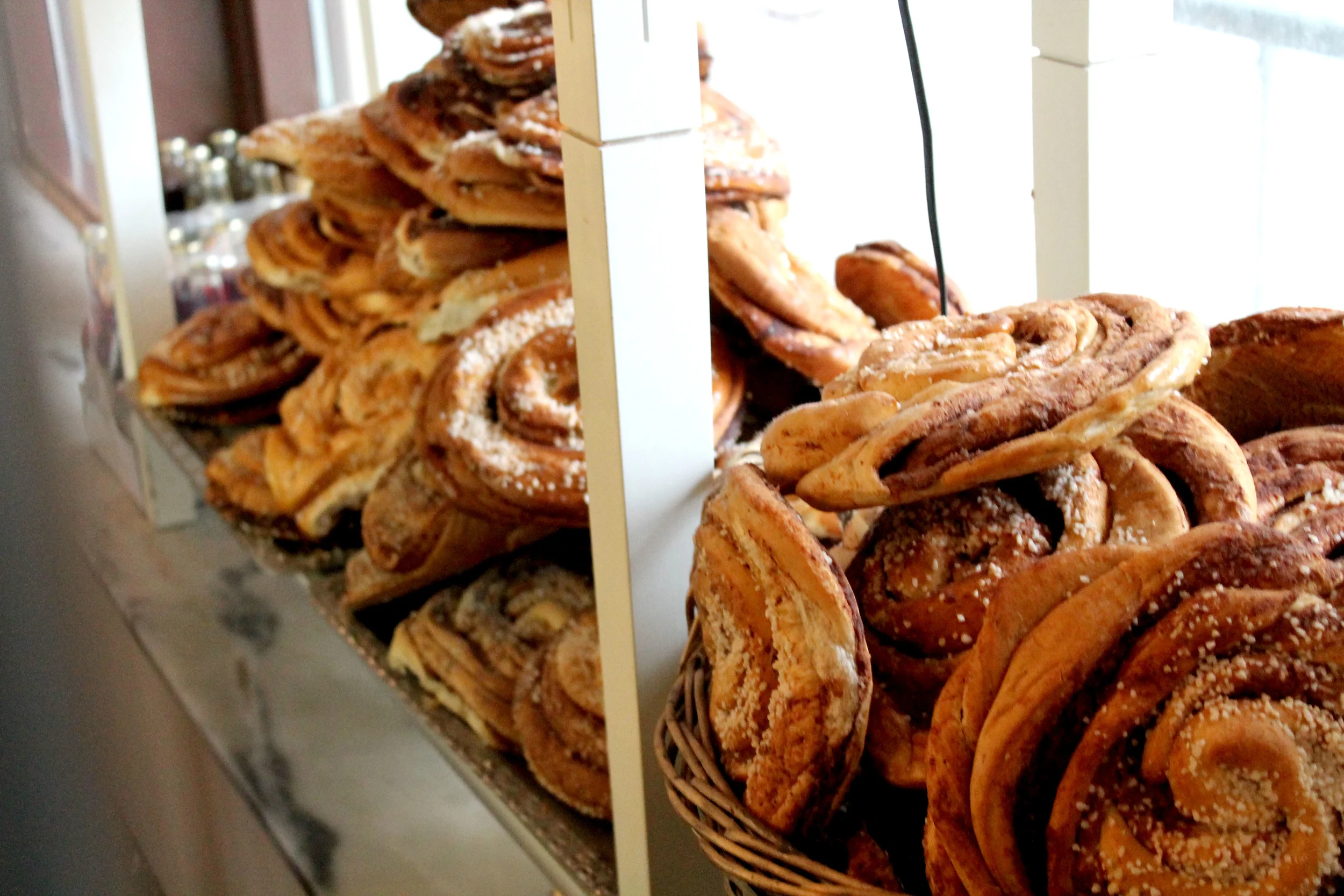 Café Husaren is located in a beautiful listed building in Haga. Here you can find what's most likely the largest cinnamon bun in the entire world. Image source found here