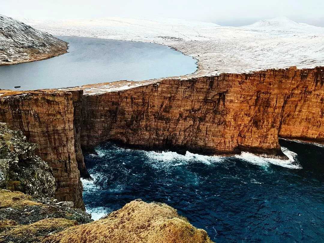 Leitisvatn - the largest lake in the Faroe Islands