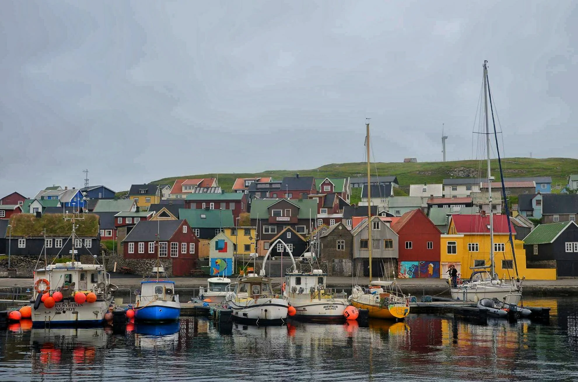 Nólsoy is an island and village in central Faroe Islands, 4 km east of the capital Tórshavn in Streymoy.