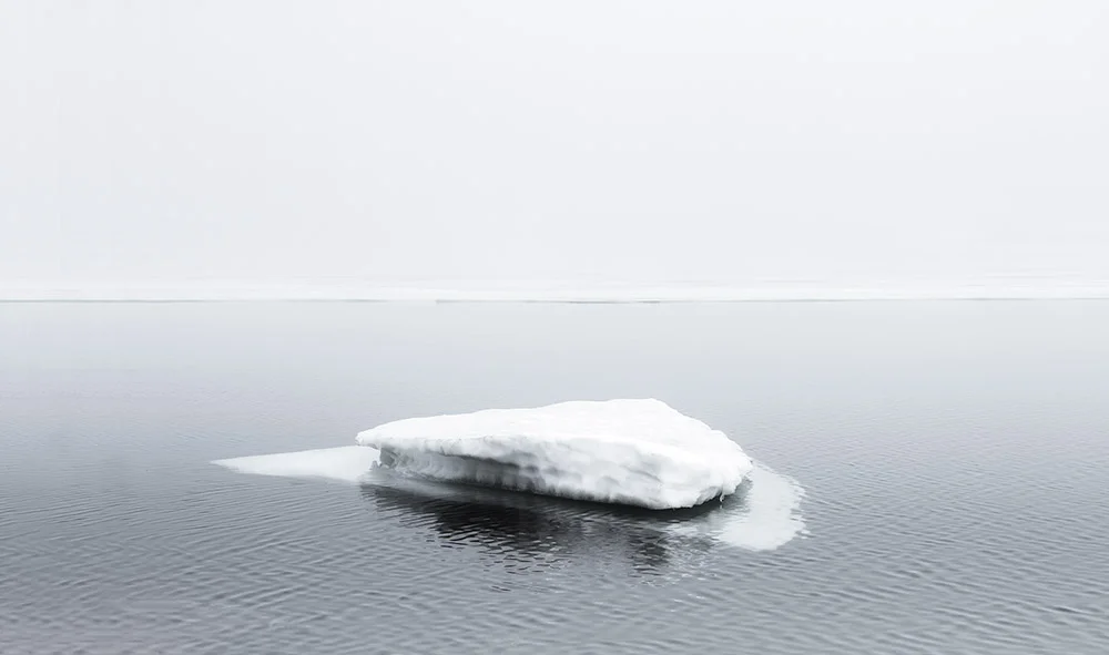 “Lonely ice block outside Seyðisfjörður. The drive into each of the Eastfjords is quite otherworldly, as to reach the fjord you have to drive quite high up the mountain and then steeply down into the towns by the water. When I went in summer, the altitude meant almost always a thick layer of cold mist where you could barely see two metres in front of you, which then opened up into a lovely sunny day when you started to drive down into the towns.”
