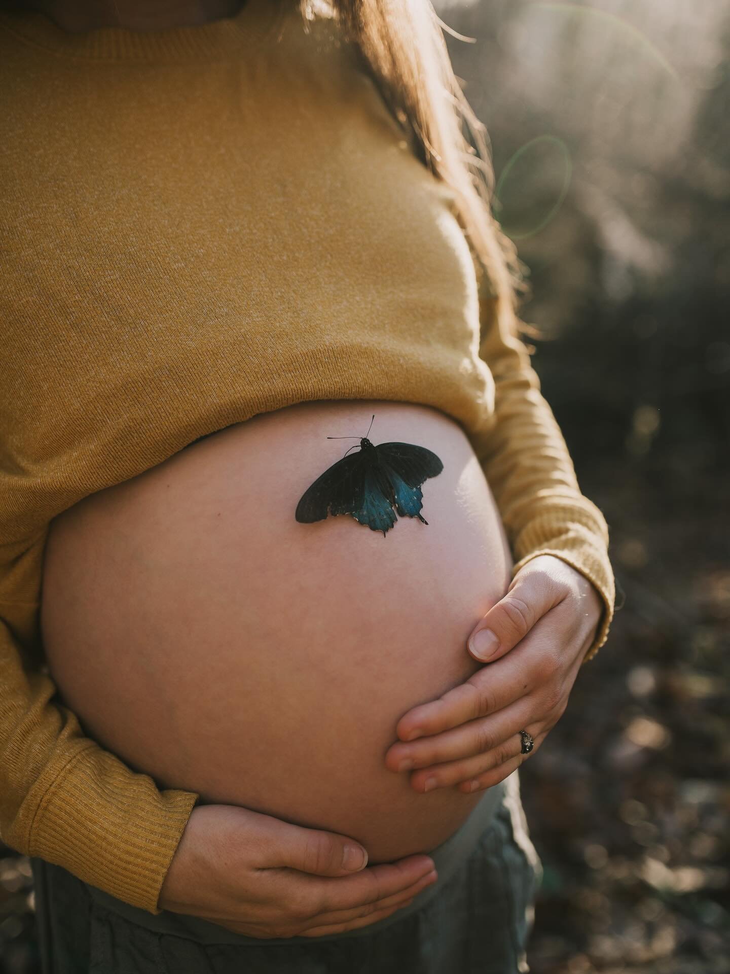 The evening before Magnolia was welcomed to Earth.