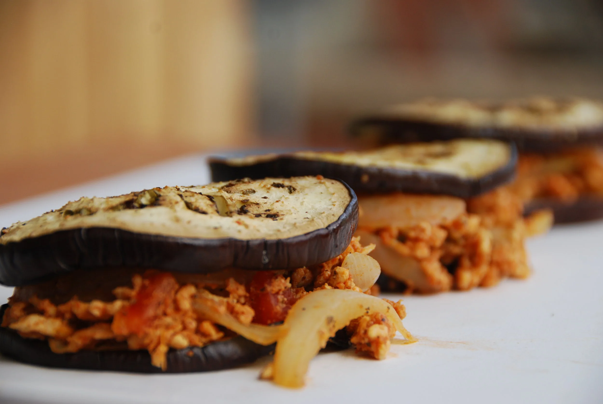 Eggplant Sloppy Joes