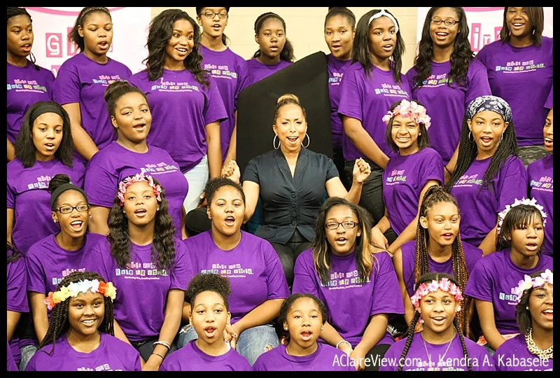 Special Post: The Steve & Marjorie Harvey Foundation's Girls Who Rule the World mentoring weekend
