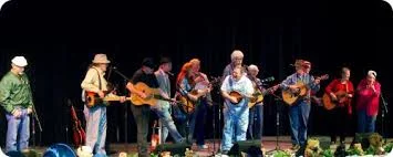 The annual bluegrass concert always ends with a multi band finale.