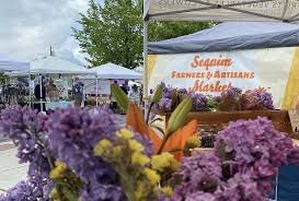 Cort Armstrong at Sequim Farmers Market