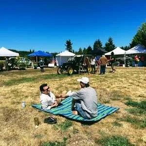 Cort at Chimacum Farmers Market 