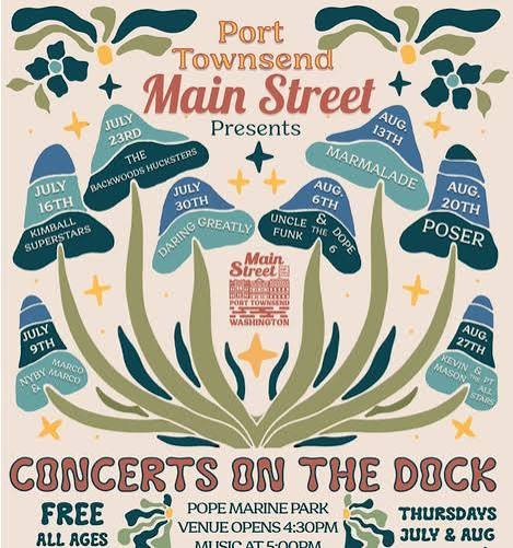 Backwoods Hucksters at Port Townsend "Concerts On The Dock"
