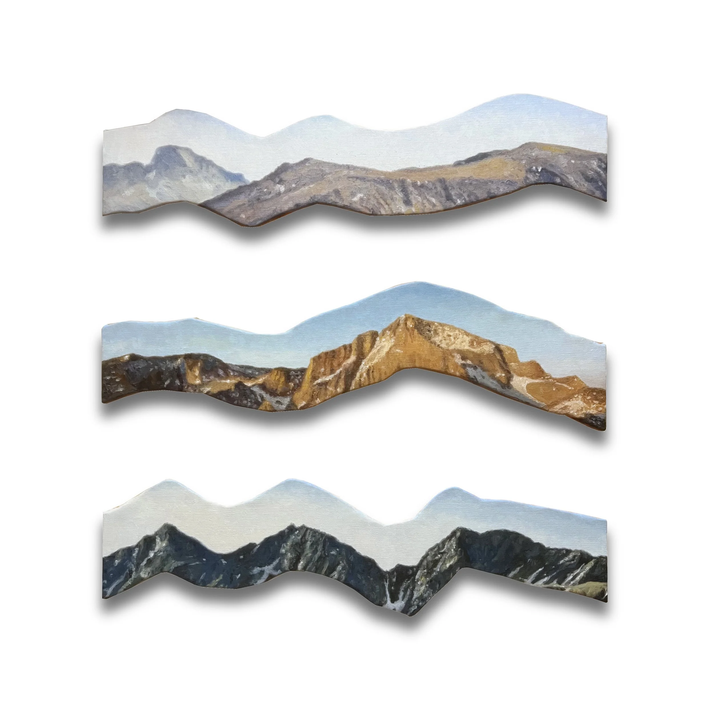 Mountains With Snow (Horizon Line Series)