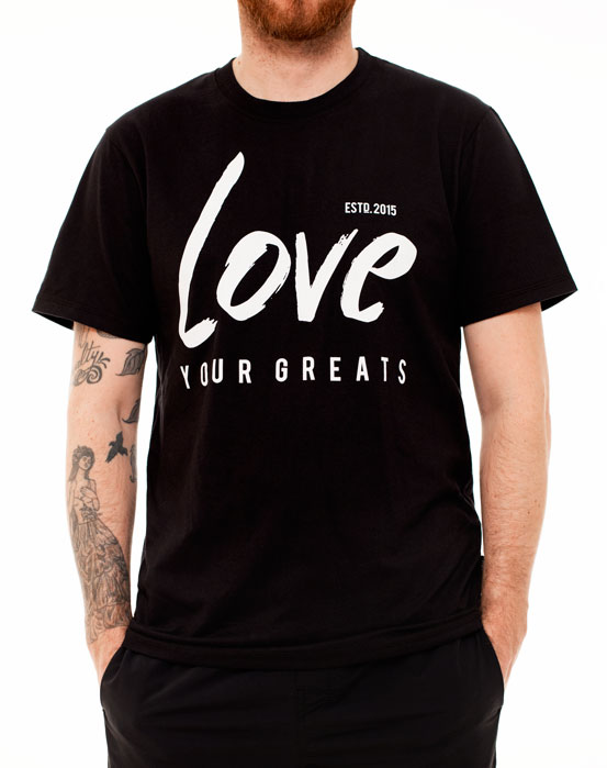 LYG - SHORT SLEEVE T-SHIRT (BLACK)