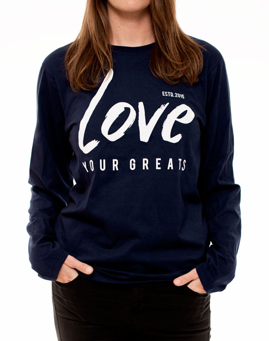 LYG - LONG SLEEVE T-SHIRT (NAVY)
