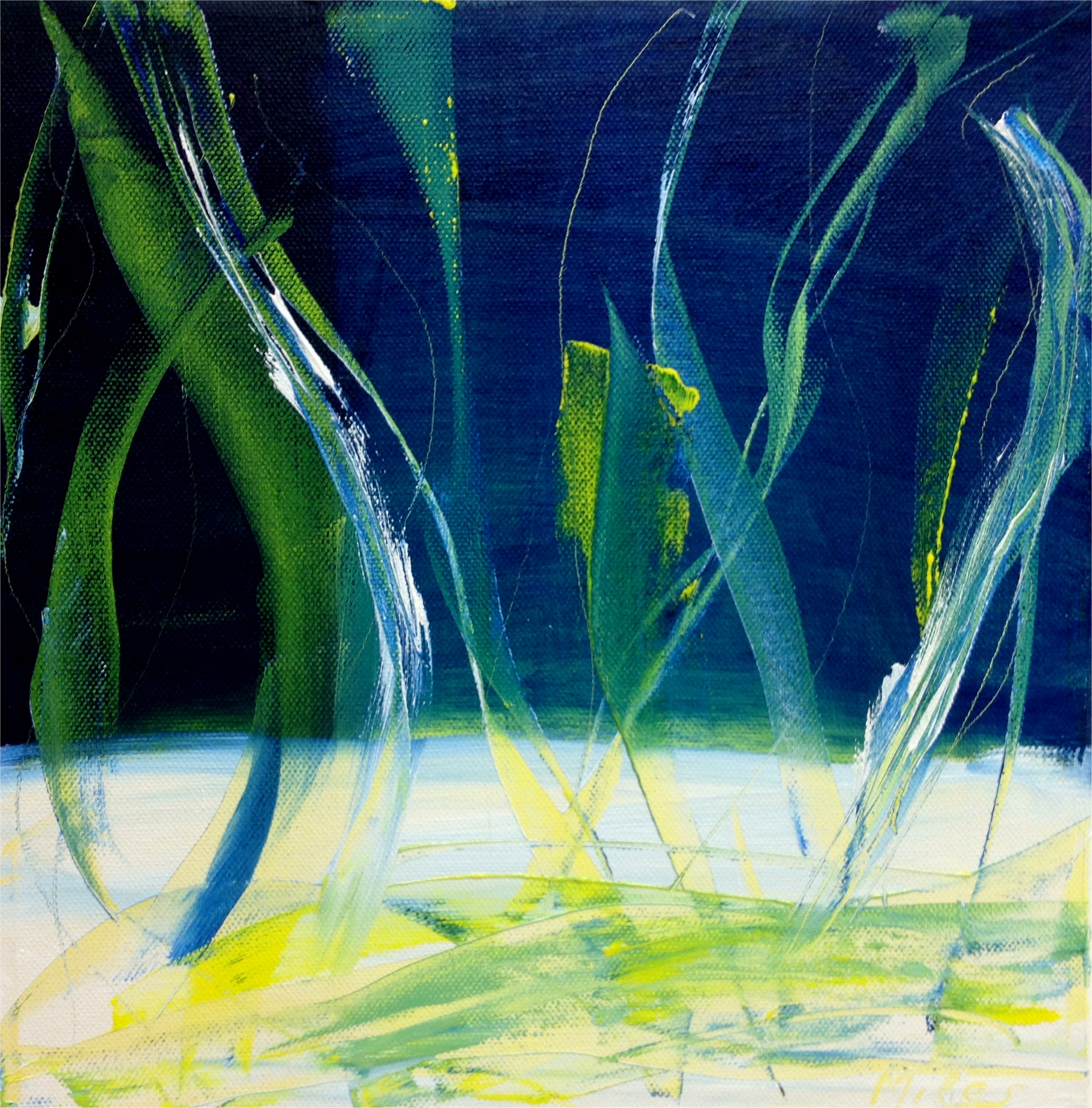 Blue and Yellow No 17