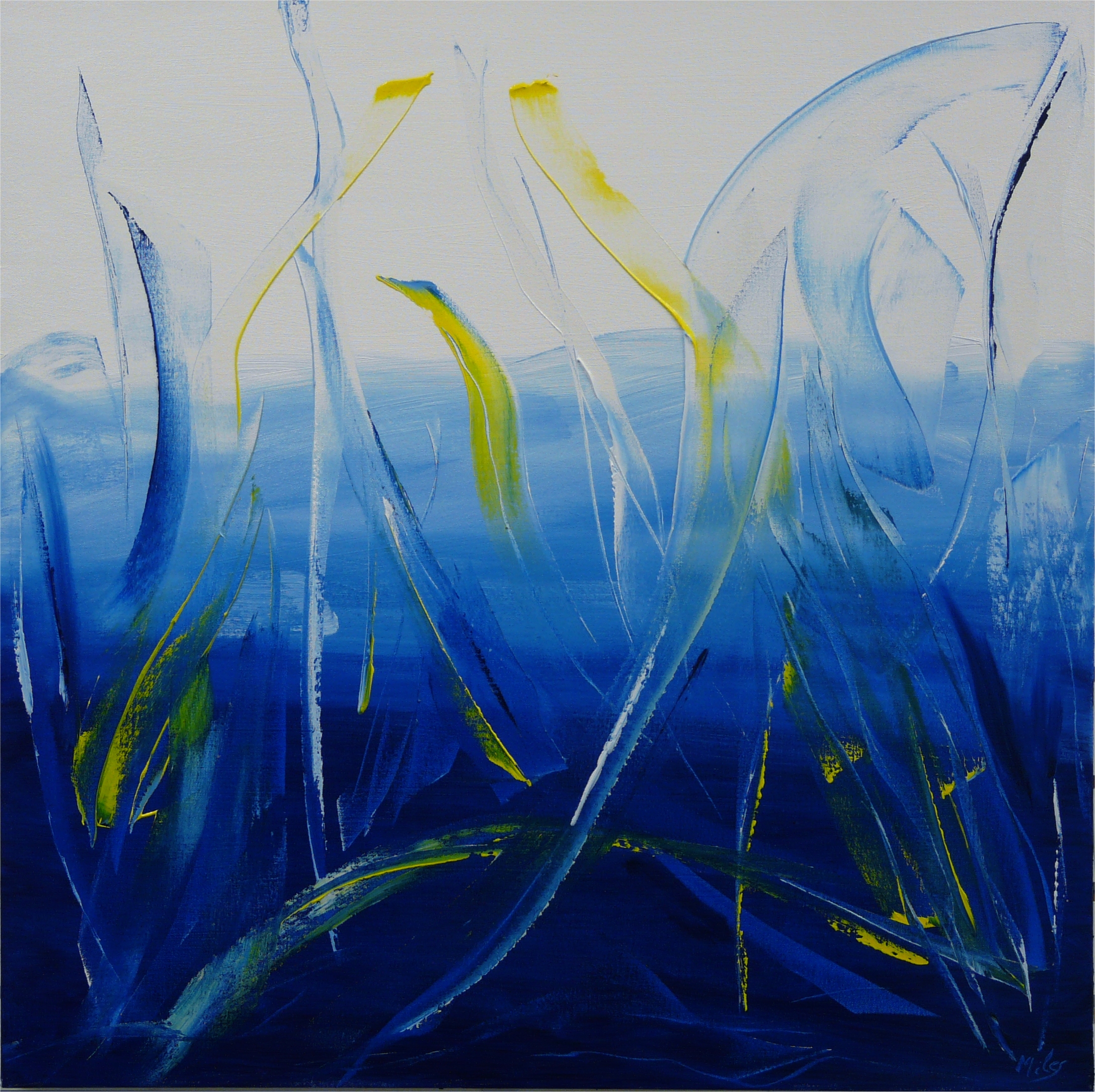 Blue and Yellow = Spring No 11