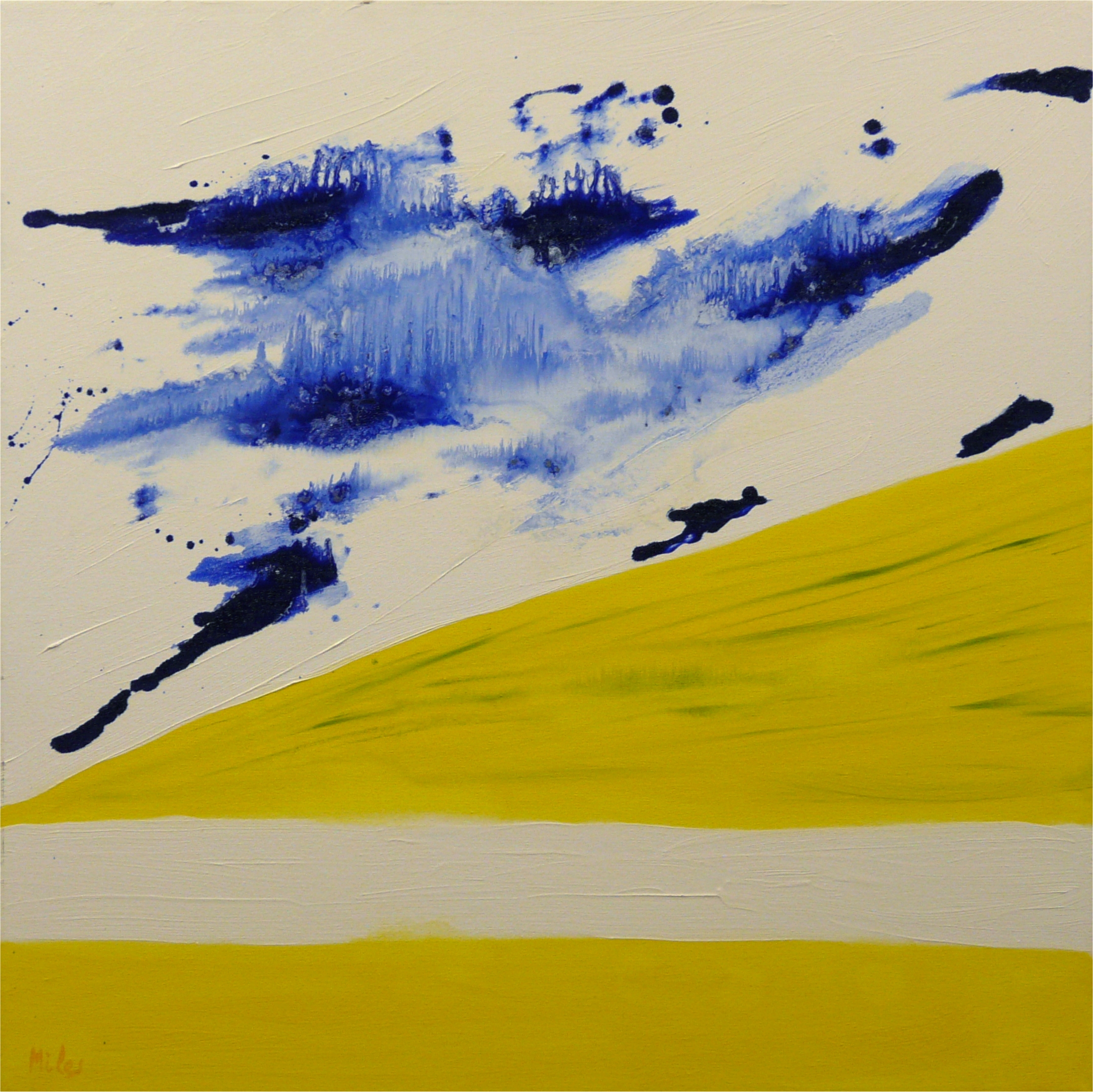 Blue and Yellow = Spring No. 2