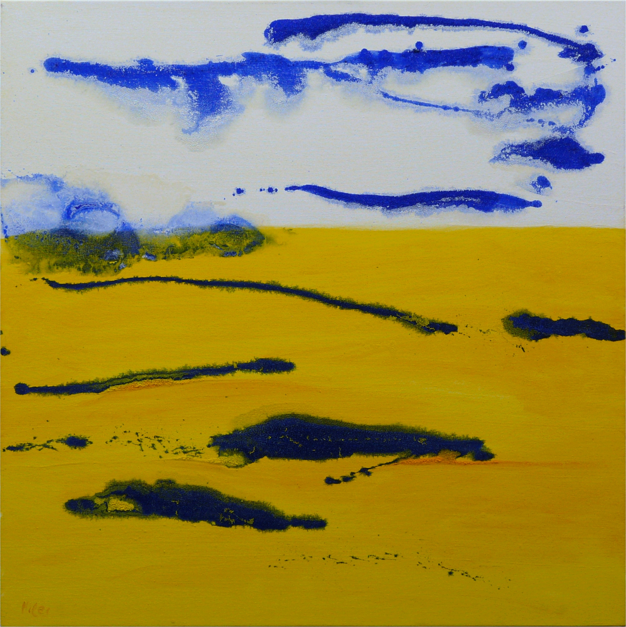 Blue and Yellow = Spring No. 1
