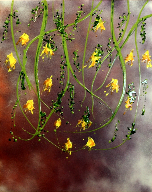 Orange Vines, 24x30, $540