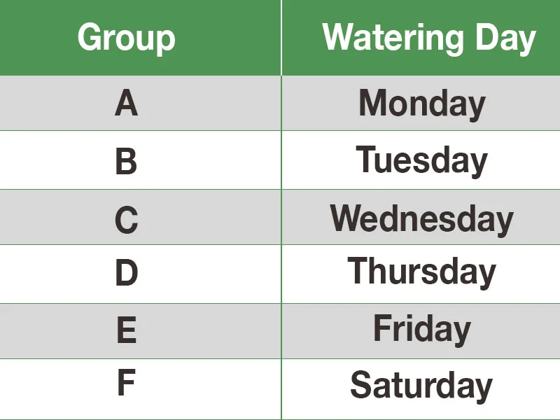 Winter Watering Restrictions | Southern Nevada — Landscape Creations