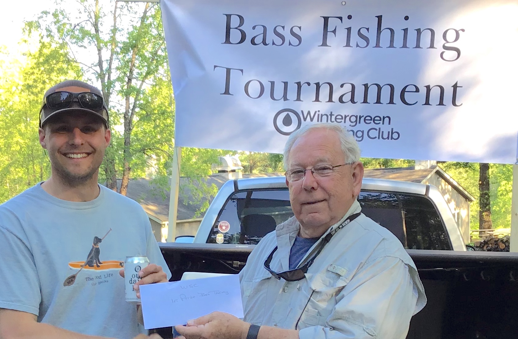 The 2019 winner was John Ellwood. WSC President Ron Cote’ (right) sent the winner home with a $50 gift certificate to Field and Stream/Dick’s Sporting Goods from the club. See the announcement with details about the contest here.