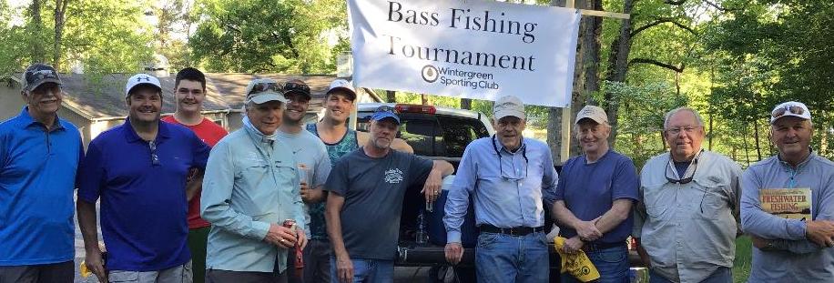This year's tournament had some 18 people fishing the ponds of Wintergreen