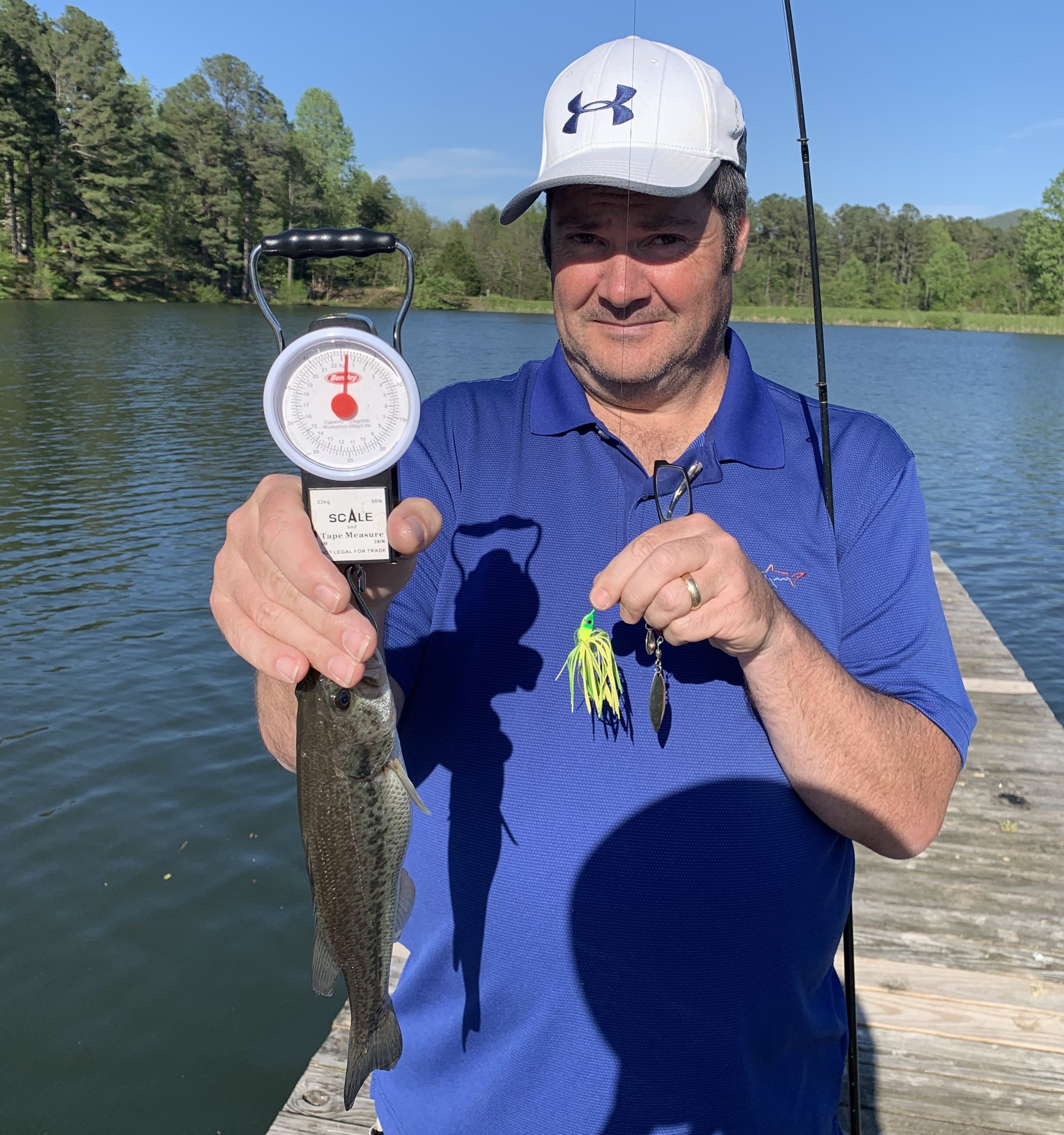 Bill Scott's third-place fish