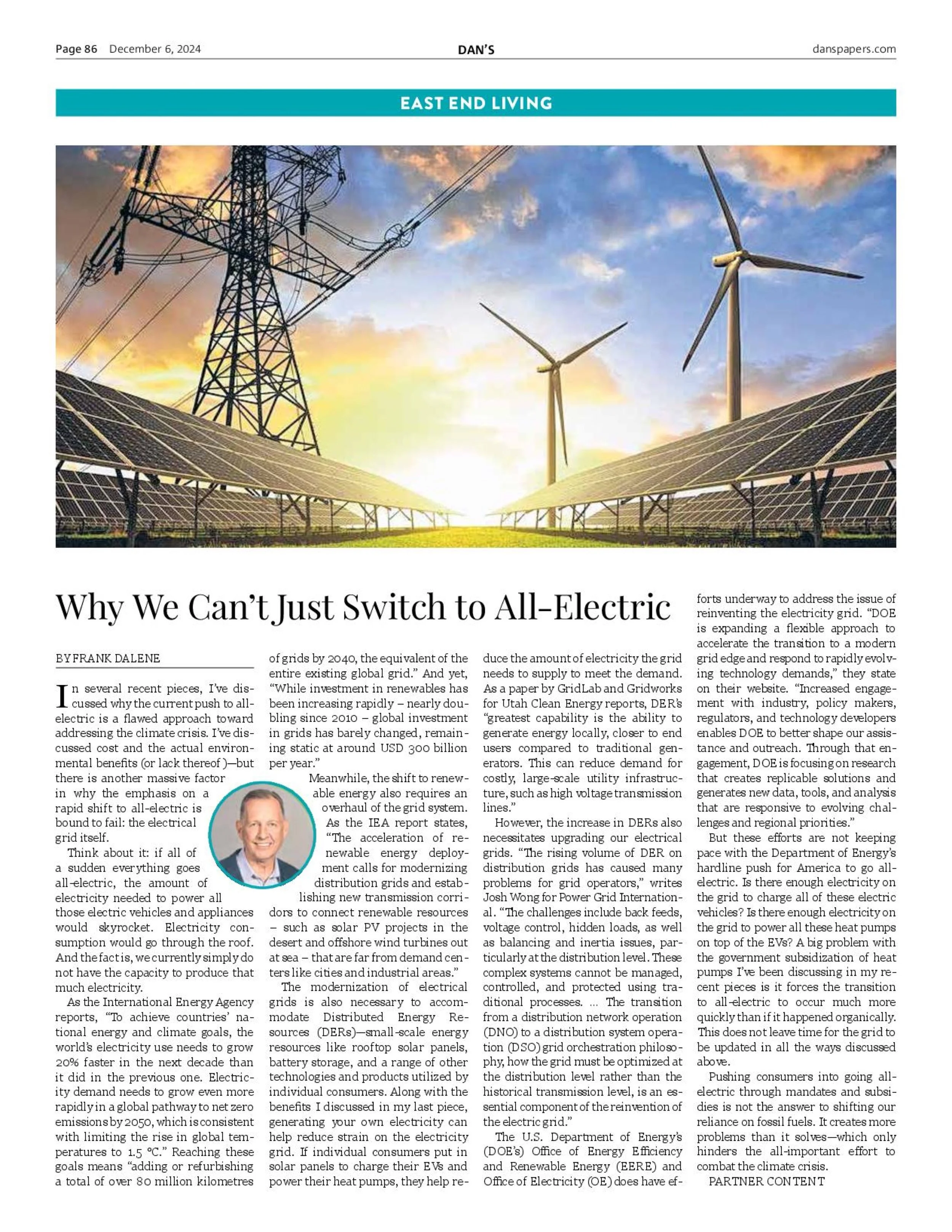 Why We Can't Just Switch to All-Electric