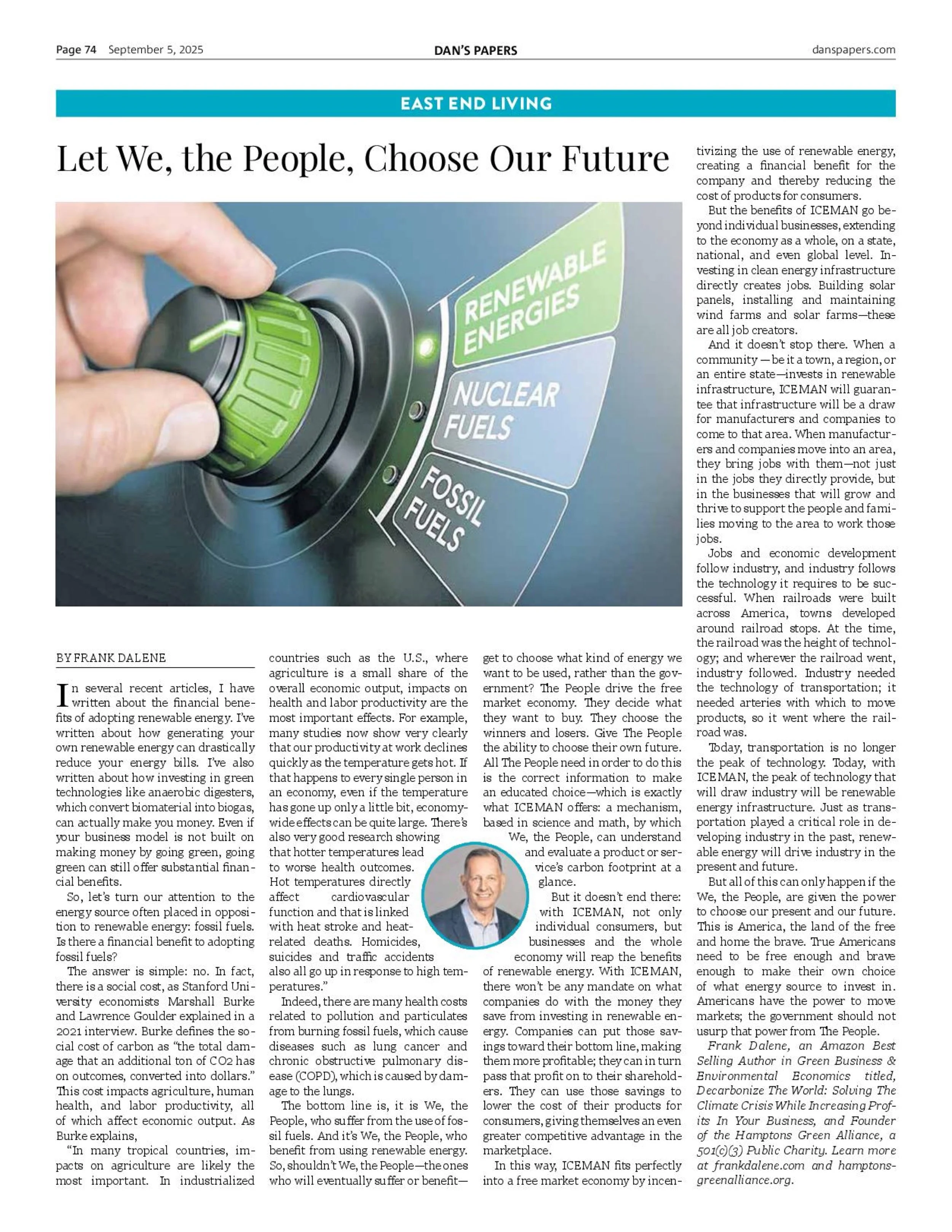 Let We, the People, Choose Our Future