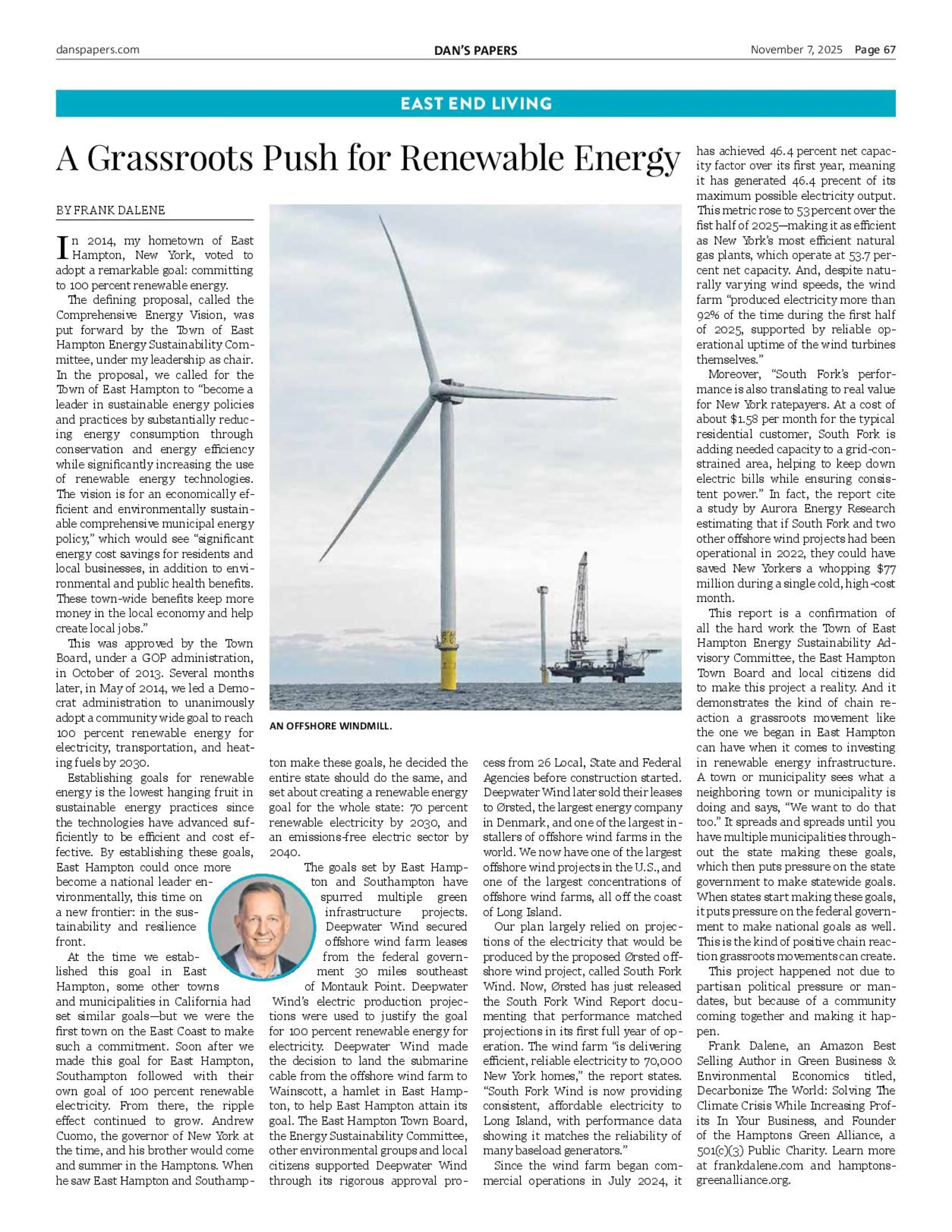 A Grassroots Push for Renewable Energy