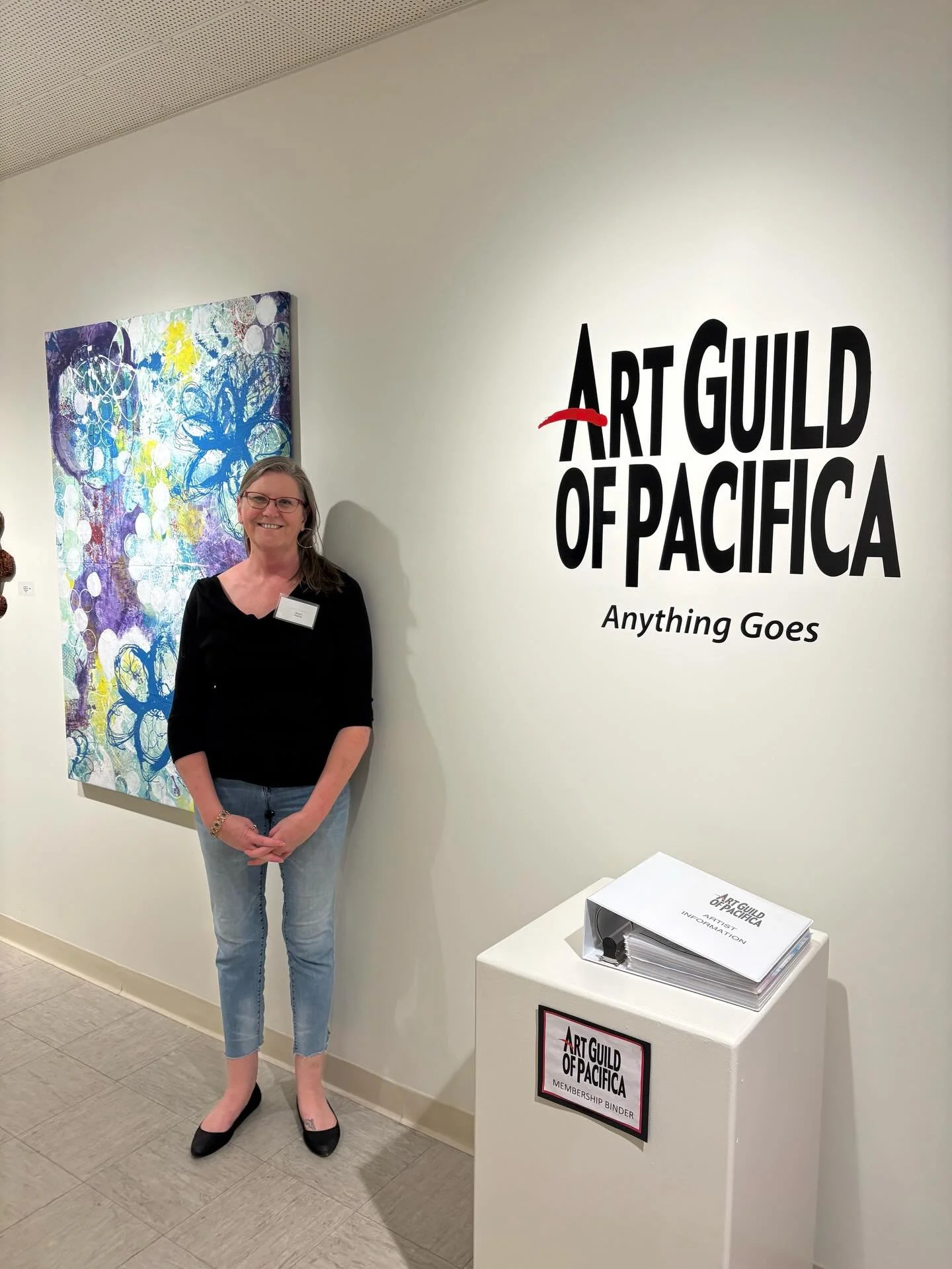 I did a thing! 🎨
My painting Trying to Behave is in the Sanchez Art Center&rsquo;s Anything Goes show&mdash;and it&rsquo;s the first piece you see when you enter the West Gallery.

On view through February 8
Fri&ndash;Sun, 1&ndash;5 pm

📍 1220 B Li