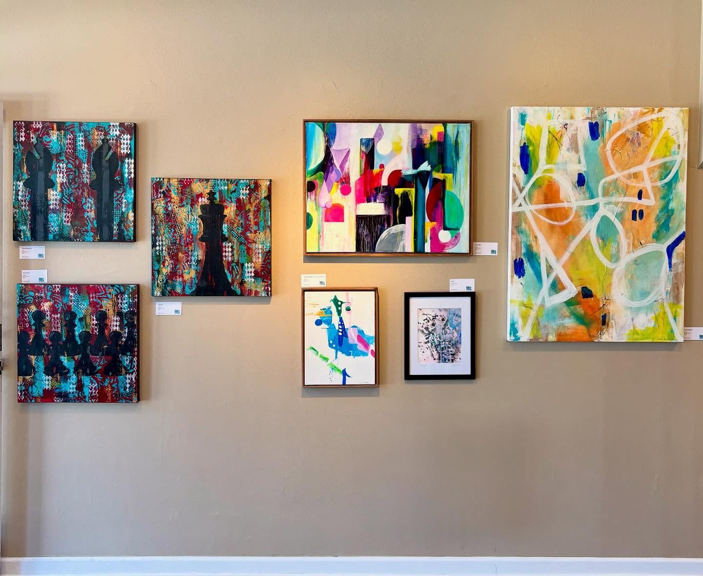 I don&rsquo;t often get the chance to share these pieces, but today I&rsquo;m giving you a peek into a special corner of my collection. Each work here tells its own story-from bold silhouettes and vibrant colors to abstract shapes and spontaneous mar