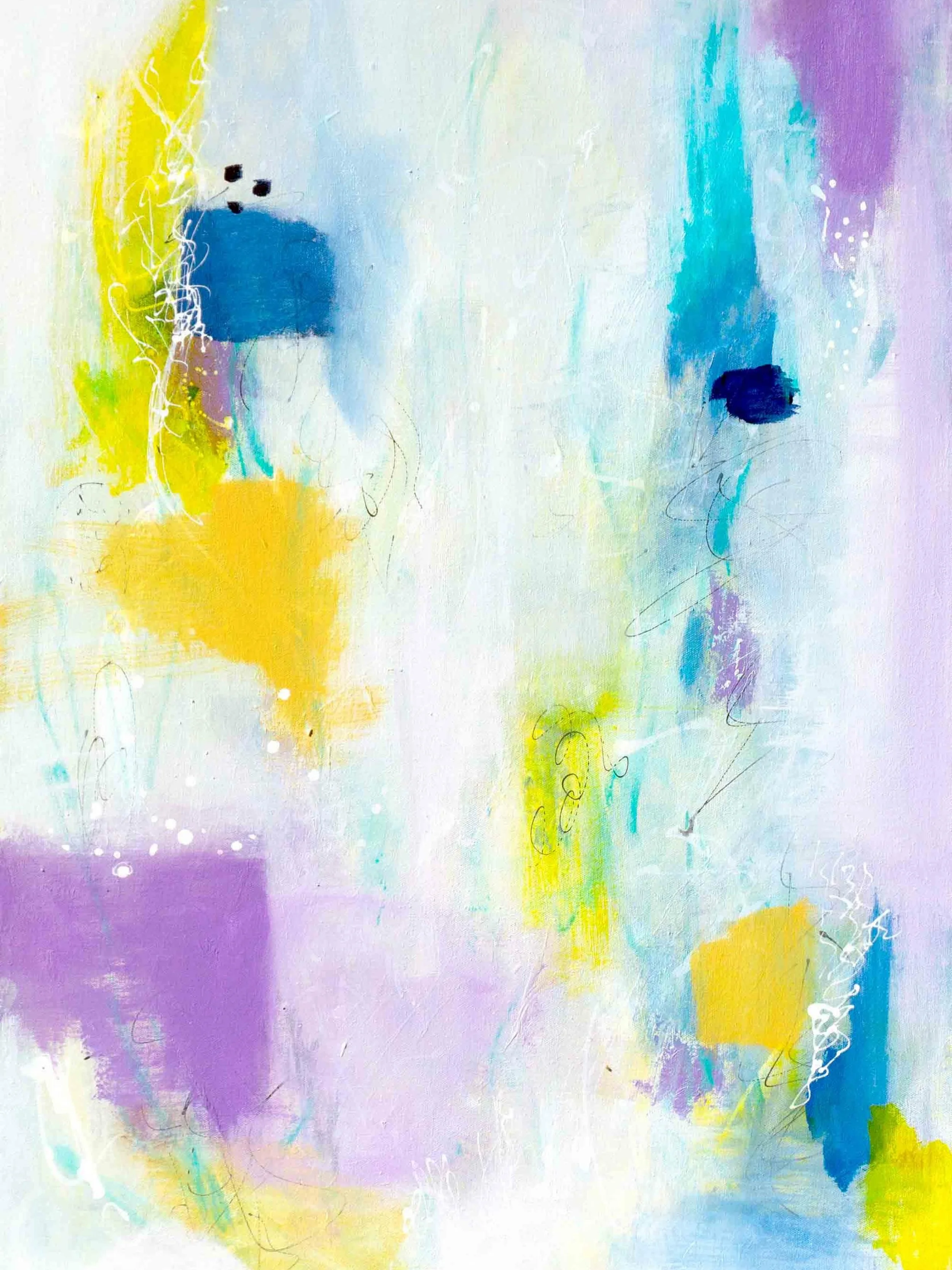 A painting isn&rsquo;t finished until it makes my heart sing. This one is finished.

A friend suggested I call it Makes My Heart Sing. But I wanted it to be a wish for you, not a report from me.

May your heart sing.

May Your Heart Sing &middot; Hol