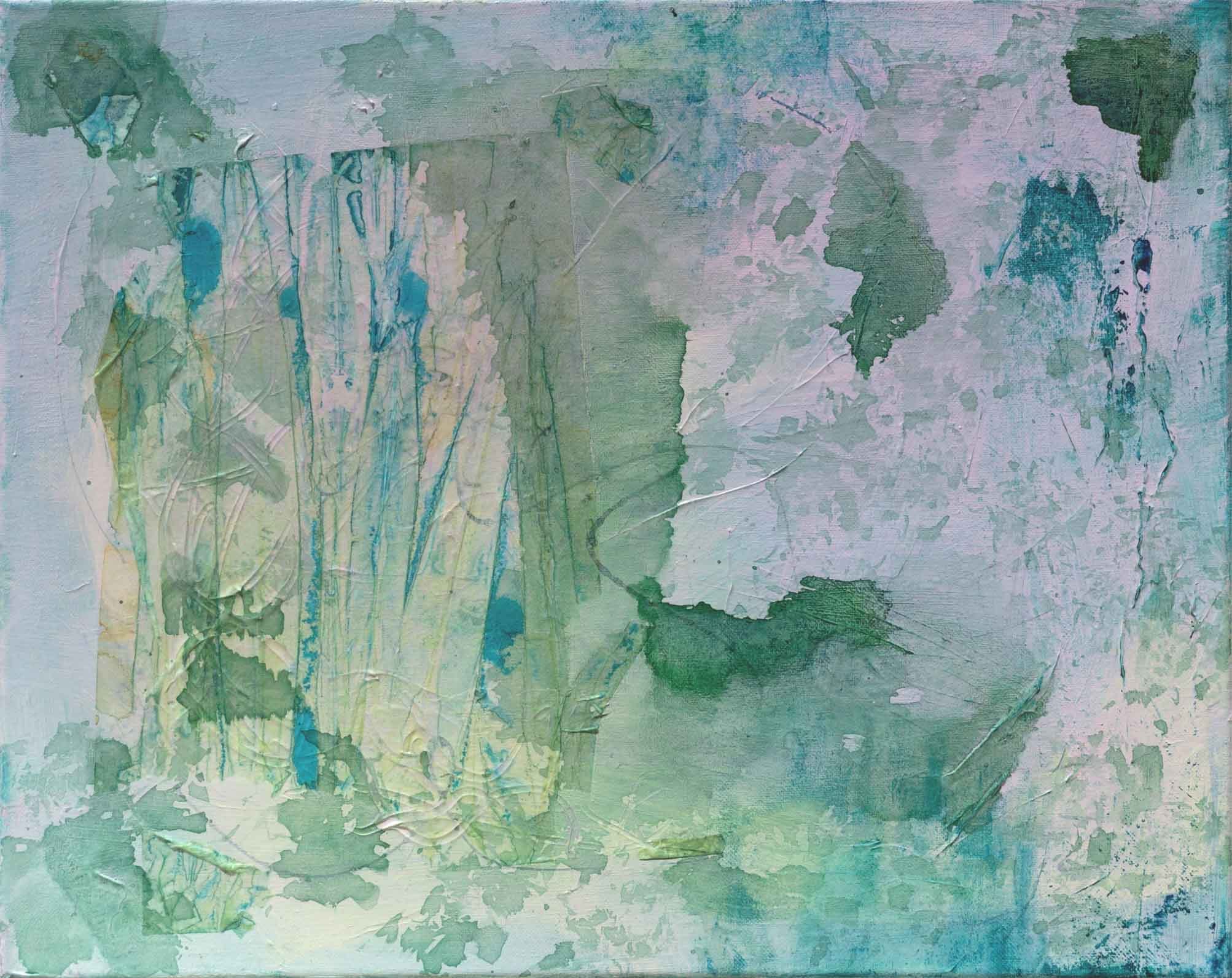 Ever have a book that means so much to you that you end up painting it? 

Loosely inspired by John Crowley&rsquo;s Aegypt, this one reads like a corner of the landscape of imagination, a folly built on ground that was never quite solid to begin with.