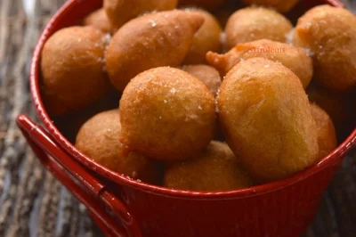 Nigerian food blogger Afrolems' puff puff