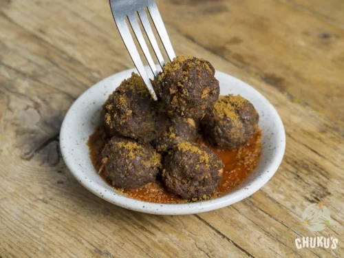 Chuku's Suya Meatballs