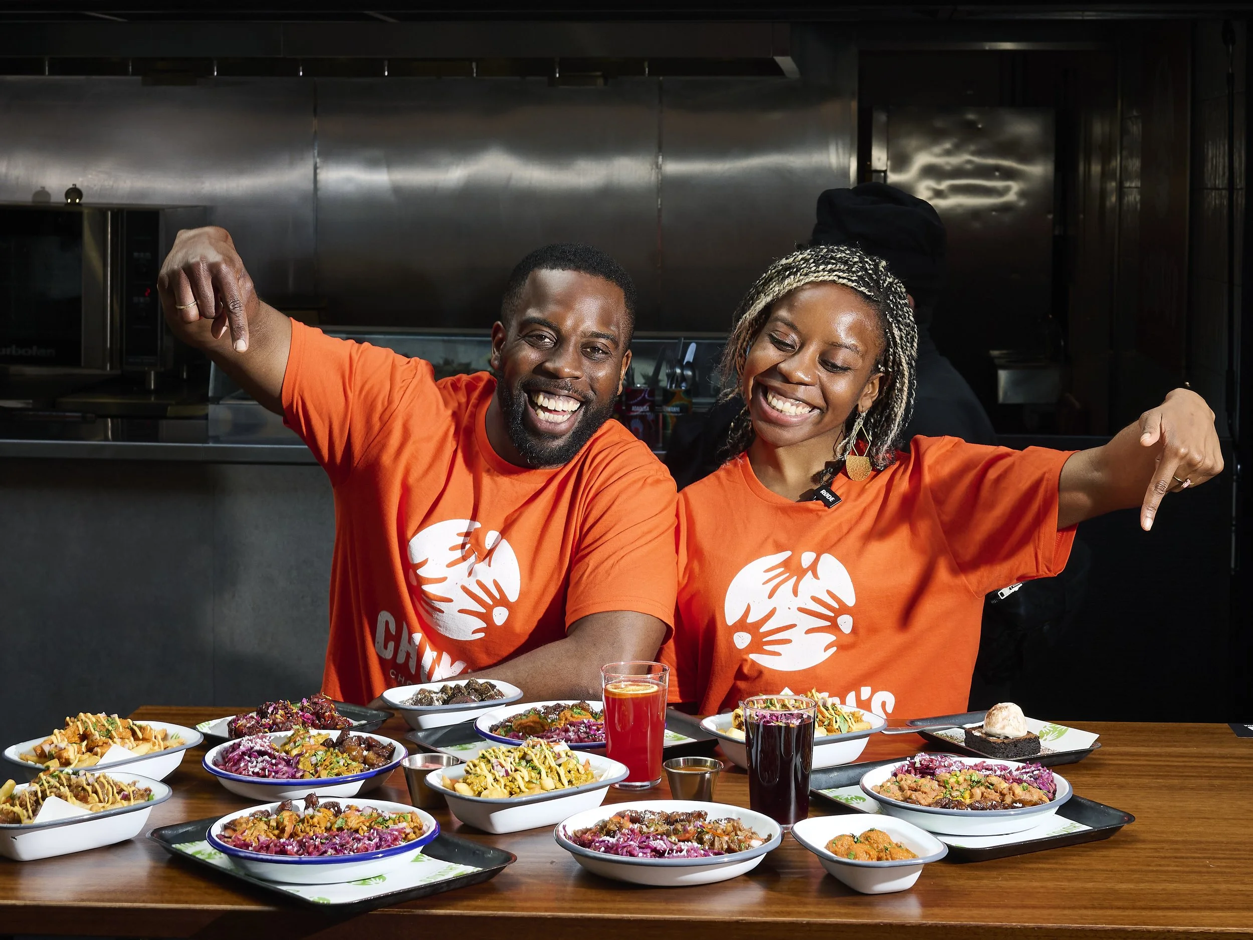 Chuku's Co-founders at Chuku's Chop Stop
