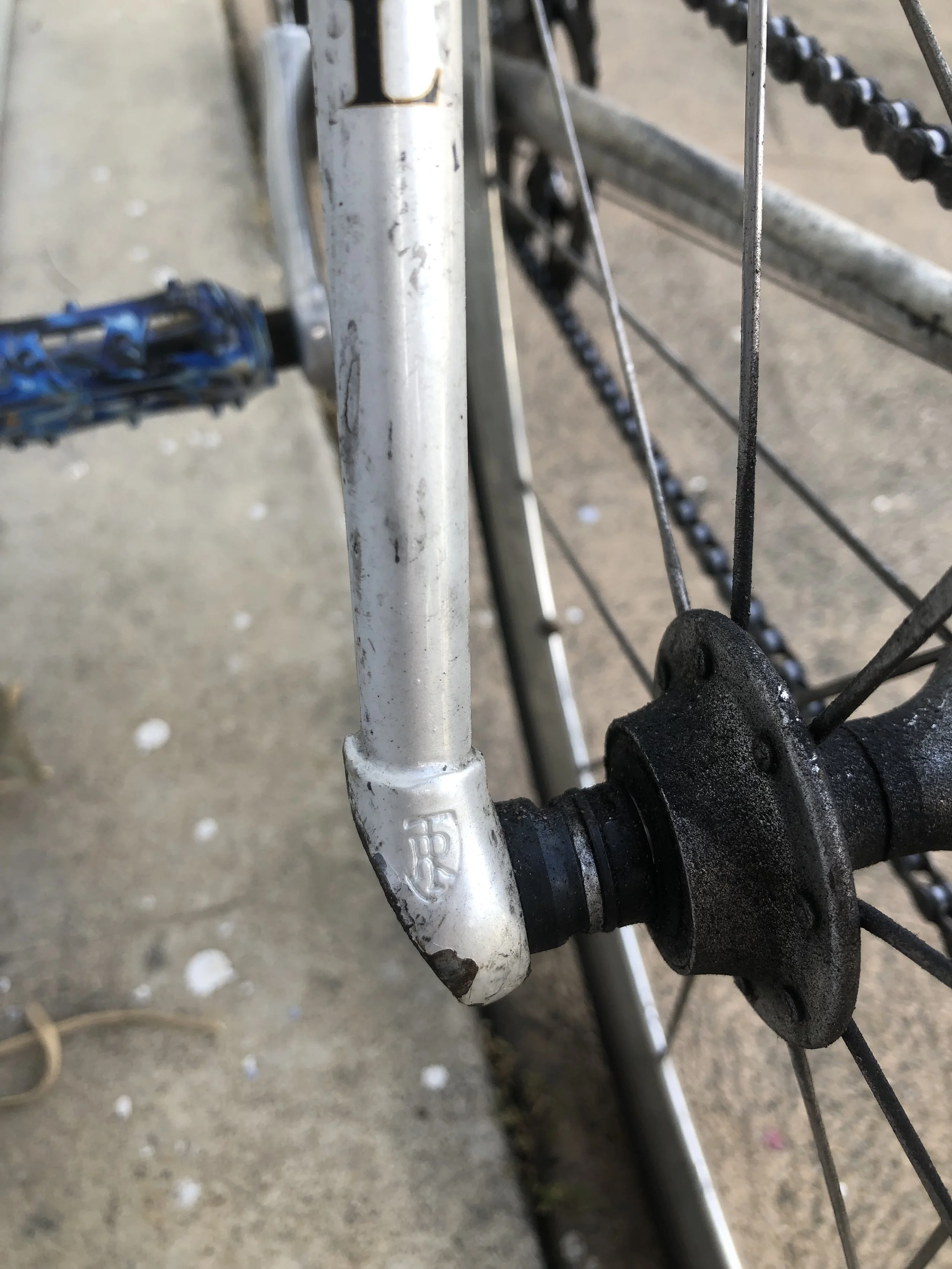  All the small parts on the frame are from local legend Tom Ritchey, so once again it is rad to be on a USA hand made frame, with local pieces!!! 