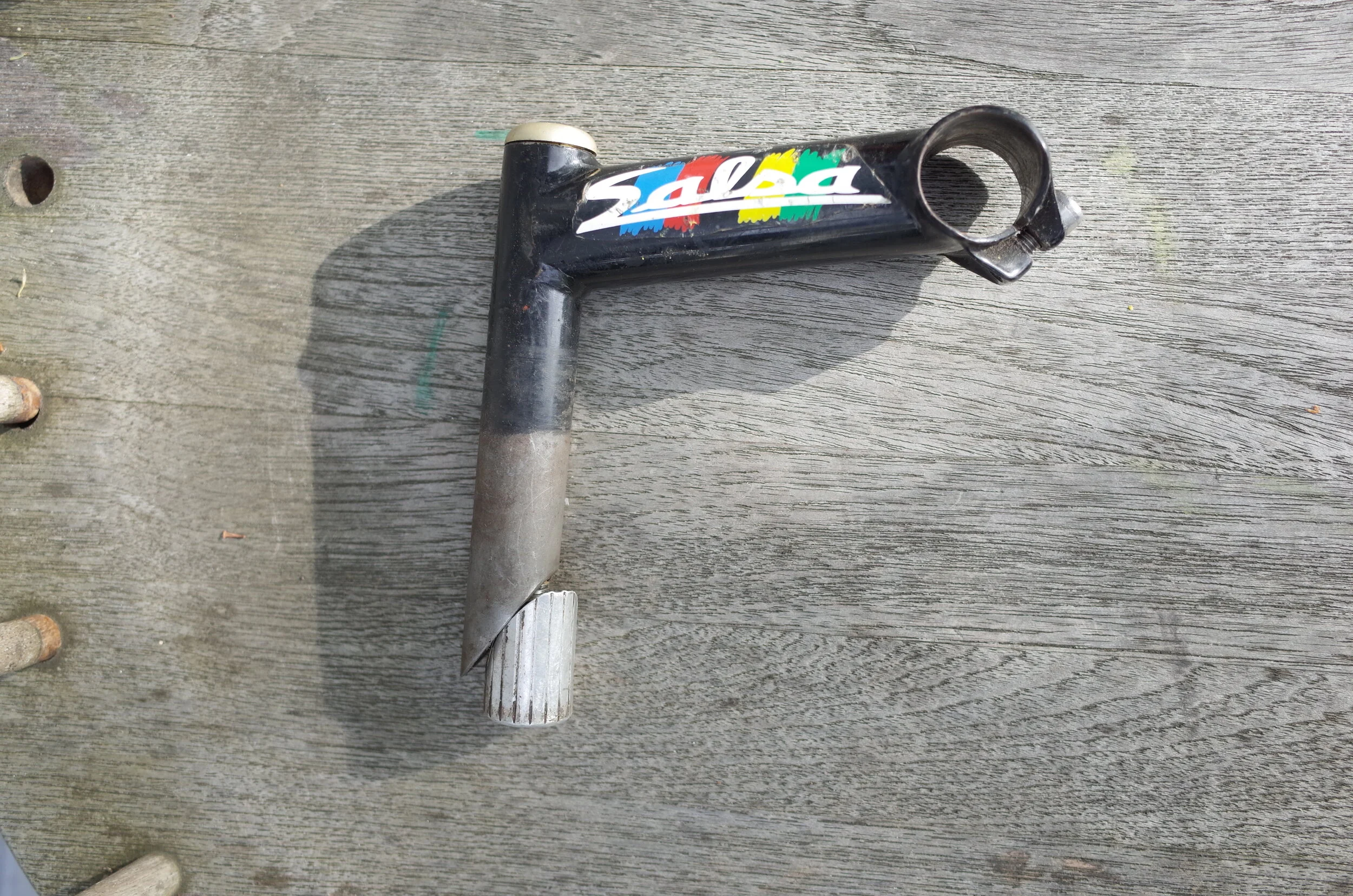  Hand made in Petaluma CA by Ross Shafer Salsa stems were considered some of the most durable and stylish stems you could get. 