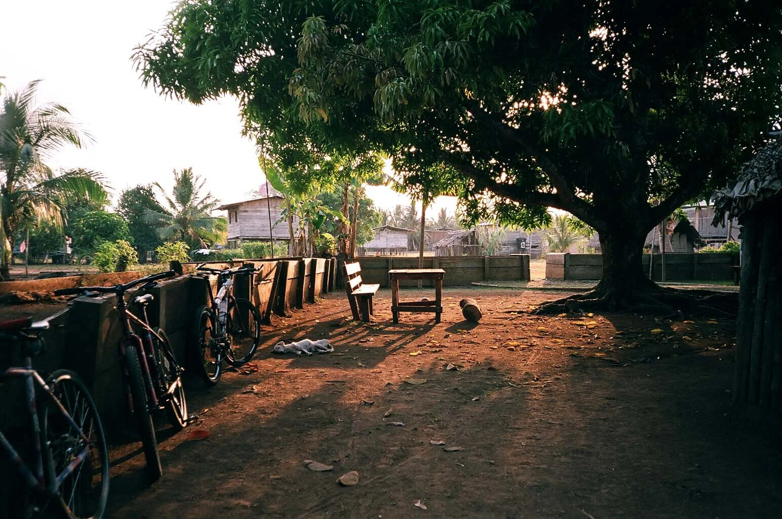  The final sunset before entering the Darien Gap,  up until this point it had all been a grand adventure, here it became serious. 